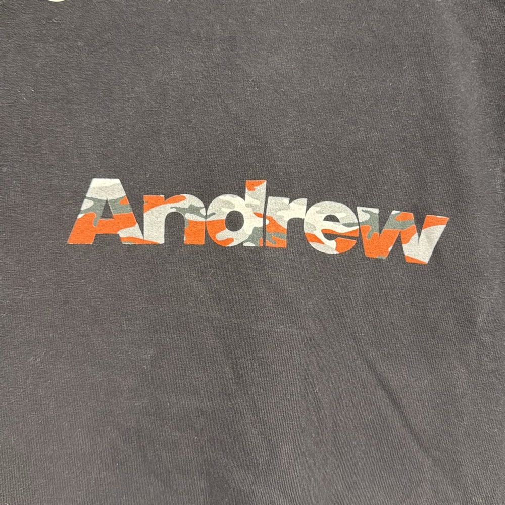 Andrew Miami Camo Logo Tee Black - S - Picture 3 of 5